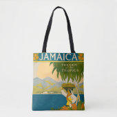 Vintage Travel Poster für Jamaika Tasche (Vorderseite)