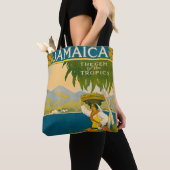 Vintage Travel Poster für Jamaika Tasche (Von Nahem)