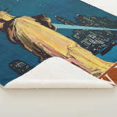 Vintage Travel Poster für New York Sherpadecke (3/4)