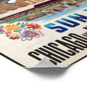 Vintage Travel Poster für Sun Valley, Idaho (Ecke)