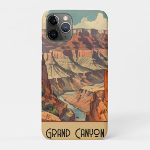 Vintage Travel Poster Grand Canyon Colorado River Case-Mate iPhone Hülle