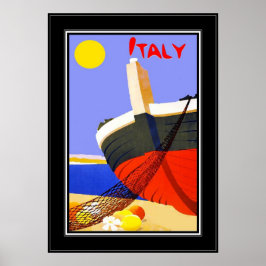 Vintage Travel Poster Italien