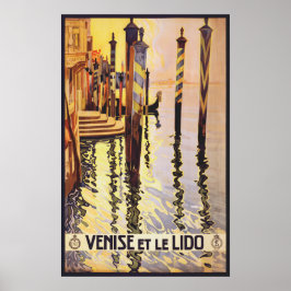 Vintage Travel Poster - Italien Venedig