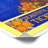 Vintage Travel Poster Jamaica (Ecke)