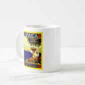 Vintage Travel Poster: Jamaica Coffee Tasse (Vorderseite Links)