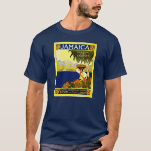 Vintage Travel Poster: Jamaica T - Shirt