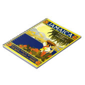 Vintage Travel Poster: Jamaika Notizblock (Linke Seite)