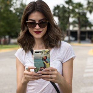 Vintage Travel Poster Jamaikanerin Case-Mate iPhone Hülle