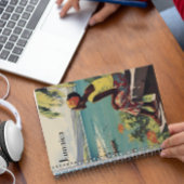 Vintage Travel Poster Jamaikanerin Planer