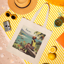 Vintage Travel Poster Jamaikanerin