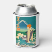 Vintage Travel Poster Japan der 1930er Jahre Dosenkühler (Kanne Vorderseite)