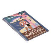 Vintage Travel Poster Journal Notizblock (Rechte Seite)