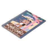 Vintage Travel Poster Journal Notizblock (Linke Seite)