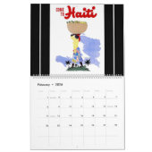 Vintage Travel Poster Kalender (Feb 2026)