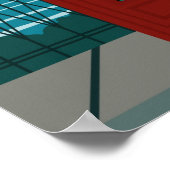 Vintage Travel Poster London (Ecke)