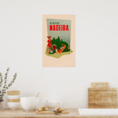 Vintage Travel Poster - Madeira (Küche)