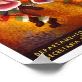 Vintage Travel Poster Mexico (Ecke)