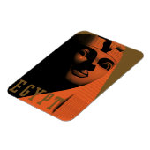 Vintage Travel Poster mit Sphinx, Ägypten, Afrika Magnet (Linke Seite)