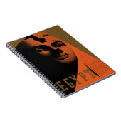 Vintage Travel Poster mit Sphinx, Ägypten, Afrika Notizblock (Rechte Seite)