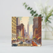 Vintage Travel Poster New York (Stehend Vorderseite)