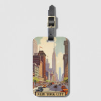 Vintage Travel Poster New York