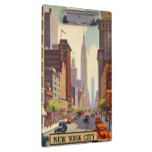 Vintage Travel Poster New York Klemmbrett (Rechts)