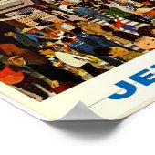 Vintage Travel Poster Orient (Ecke)