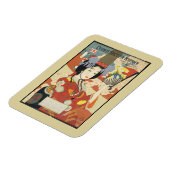 Vintage Travel Poster Osaka Japan Magnet (Linke Seite)