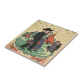 Vintage Travel Poster Promoting Pennsylvania Fliese (Seite)