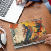 Vintage Travel Poster Rocky Mountain, individuell  Planer