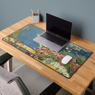 Vintage Travel Poster San Remo Von der Terrasse Schreibtischunterlage