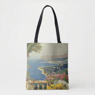 Vintage Travel Poster San Remo Von der Terrasse Tasche