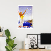 Vintage Travel Poster santa margherita ligure (Heimbüro)