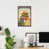 Vintage Travel Poster - South Manchuria (Heimbüro)