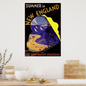 Vintage Travel Poster / Summer in New England (Küche)
