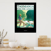 Vintage Travel Poster Tasmania Australien (Küche)