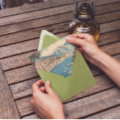 Vintage Travel Poster über dem Hafen von Monaco