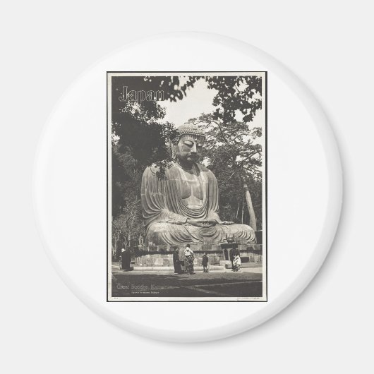 Vintage Travel Poster und Retro Prints Magnet (Vorne)