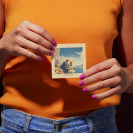 Vintage Travel Poster, Valentine personalisierbar Magnetkarte