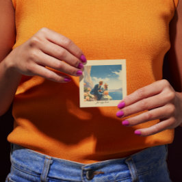 Vintage Travel Poster, Valentine personalisierbar Magnetkarte