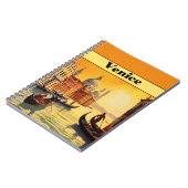 Vintage Travel Poster Venedig, Italien Notizblock (Linke Seite)