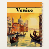 Vintage Travel Poster Venedig, Italien Planer (Rückseite)