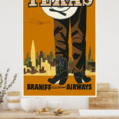 Vintage Travel Poster - Vereinigte Staaten (Küche)