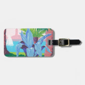 Vintage Travel Poster Werbung Puerto Rico 2 Gepäckanhänger (Vorderseite horizontal)