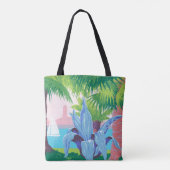 Vintage Travel Poster Werbung Puerto Rico 2 Tasche (Rückseite)