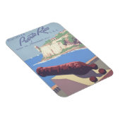 Vintage Travel Poster Werbung Puerto Rico Magnet (Rechte Seite)