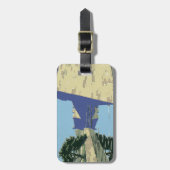 Vintage Travel Poster zeigt Fort Marion Gepäckanhänger (Vorderseite vertikal)