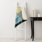 Vintage Travel Poster zeigt Fort Marion Sherpadecke (Beispiel)