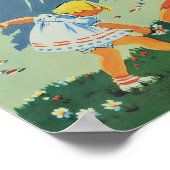 Vintage Travel Poster - ZWEISIMMEN (Ecke)