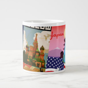 Vintage Travel Posters Jumbo-Tasse
